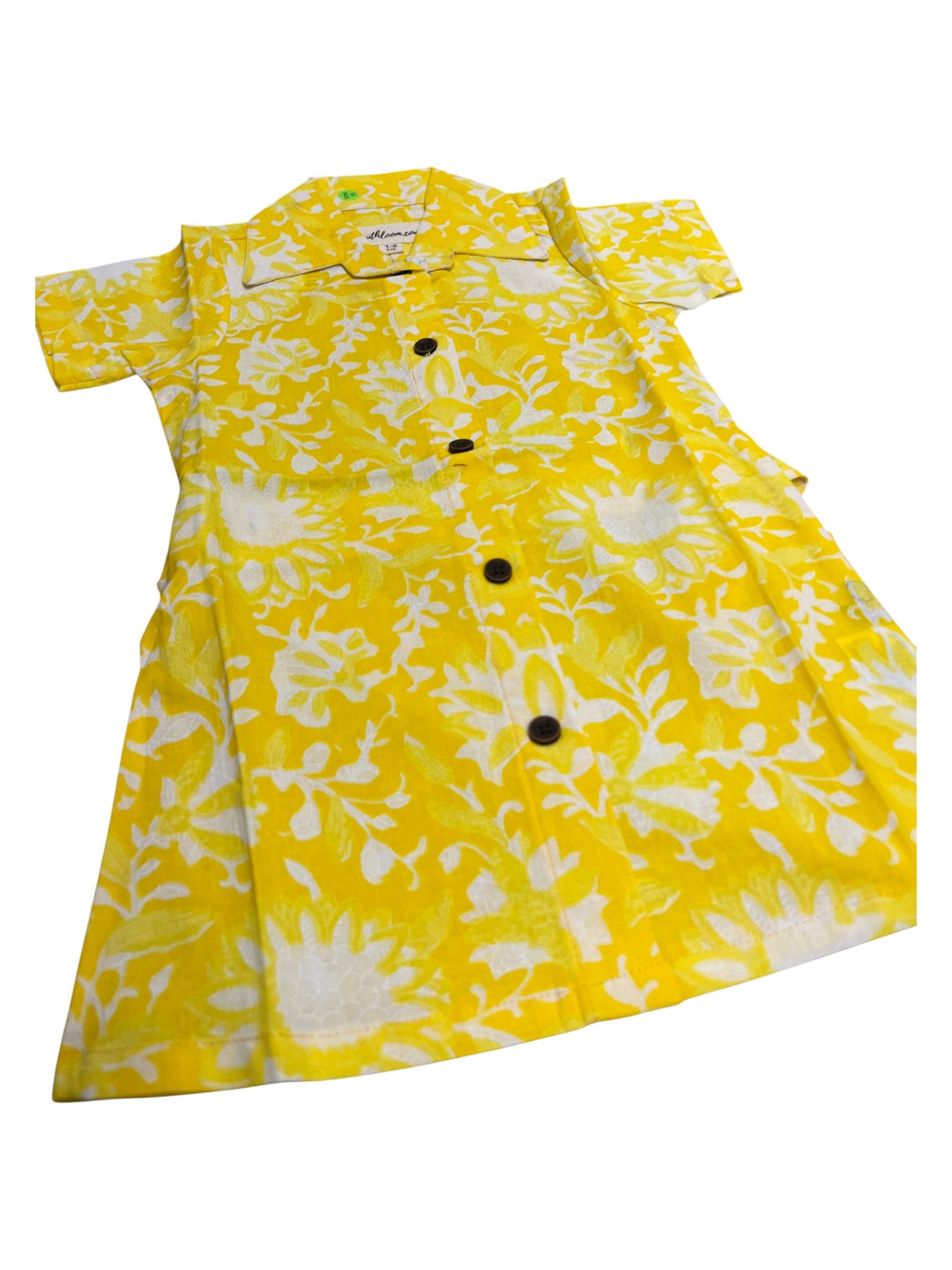 Southloom Pure Cotton Jaipur Printed Frocks for Girls (Age 1-2)