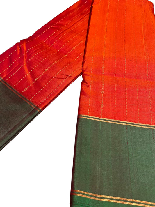 Southloom Pure Handloom Kanchipuram Silk Saree with Butta Work