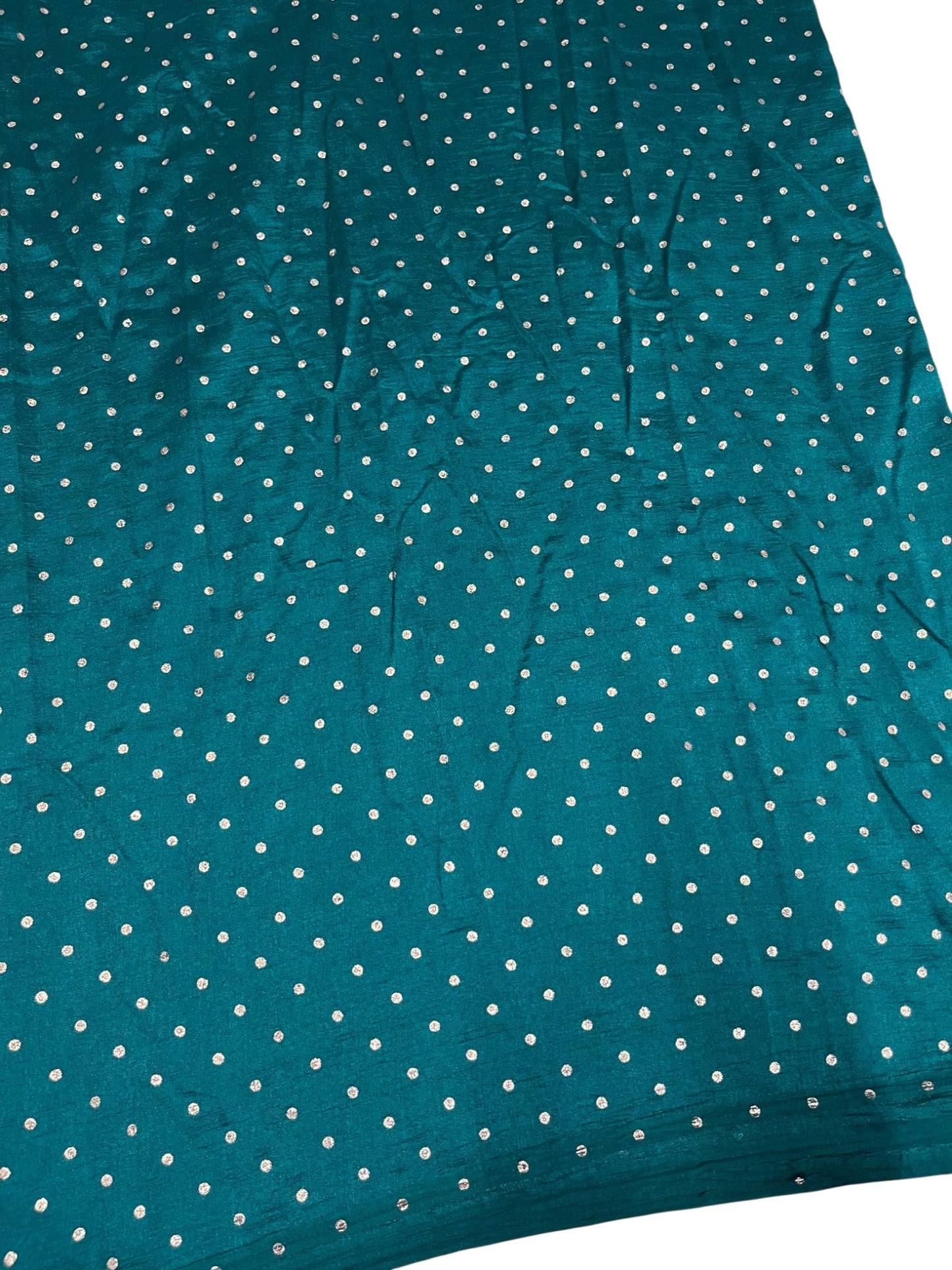 Southloom Desginer Vichithra Silks Saree in Peacock Green