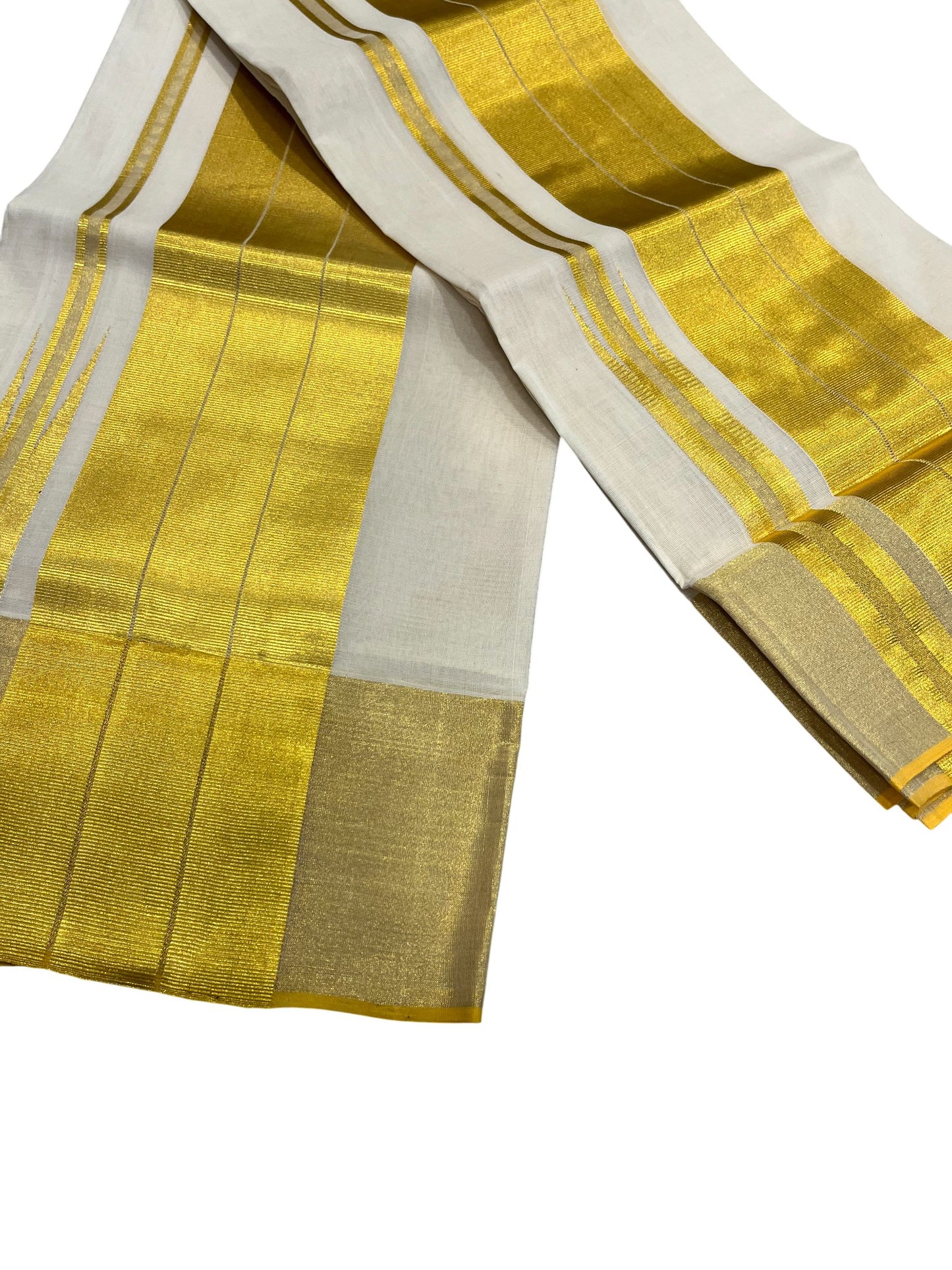 Southloom Super Premium Balaramapuram Handloom Cotton Unakkupaavu Wedding Pudava Set Mundu