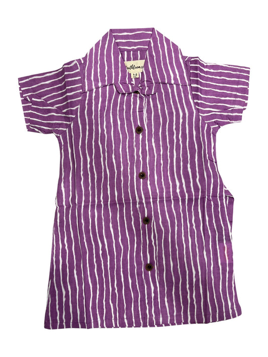 Southloom Pure Cotton Jaipur Printed Frocks for Girls (Age 1-2)