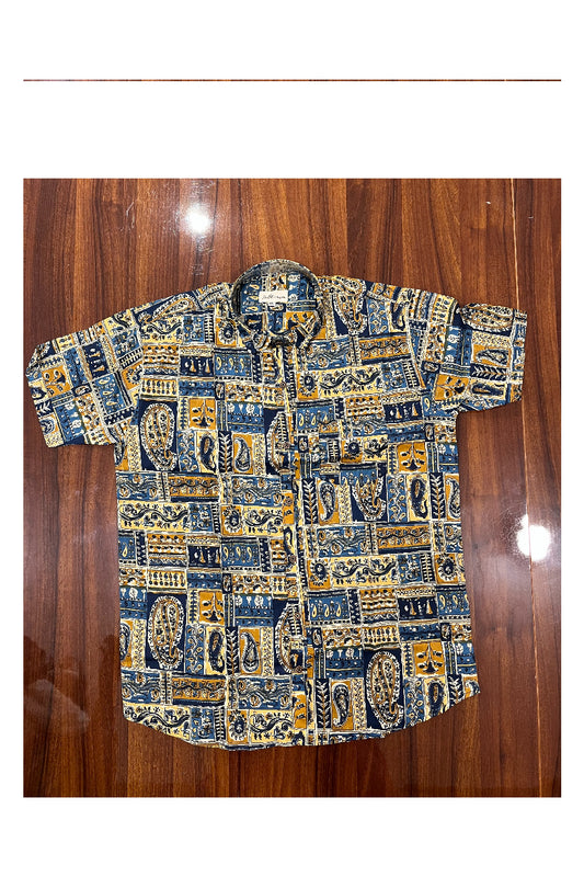 Southloom Jaipur Pure Cotton Printed Shirt For Men (XL)