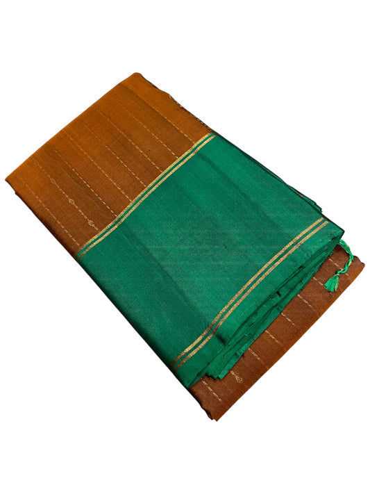 Southloom Pure Handloom Kanchipuram Silk Saree with Butta Work