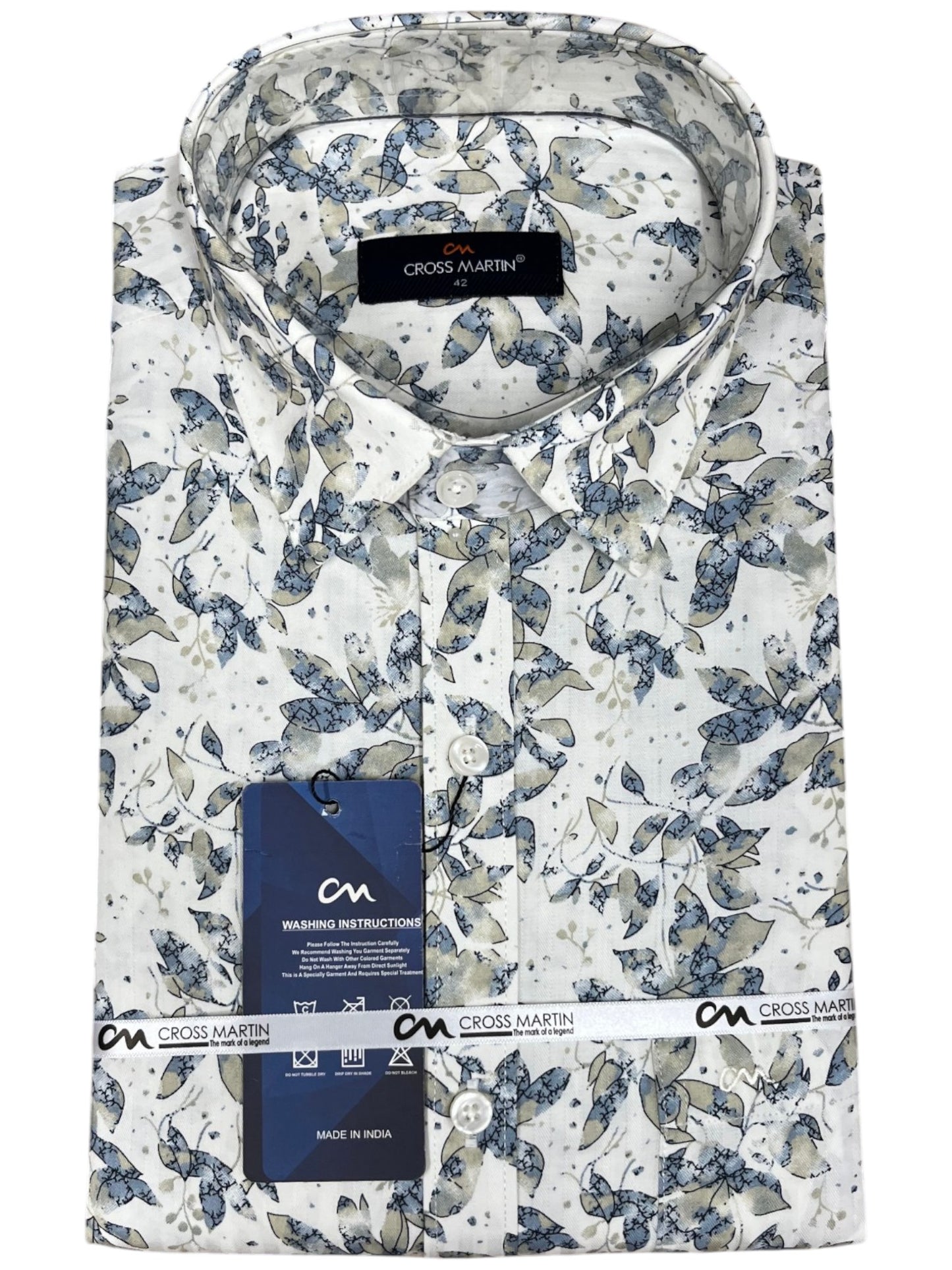 Southloom Pure Cotton Printed Shirt SLSHIRT 42FS