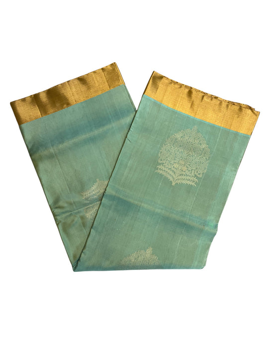 Southloom Pure Handloom Bridal Kanchipuram Silk Saree with Butta Work