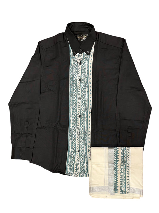 Southloom Stylish & Classy Budget Combo Shirt + Mundu for Men