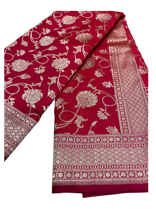 Southloom  Banarasi Silk Saree with Woven Work on Body and Borders