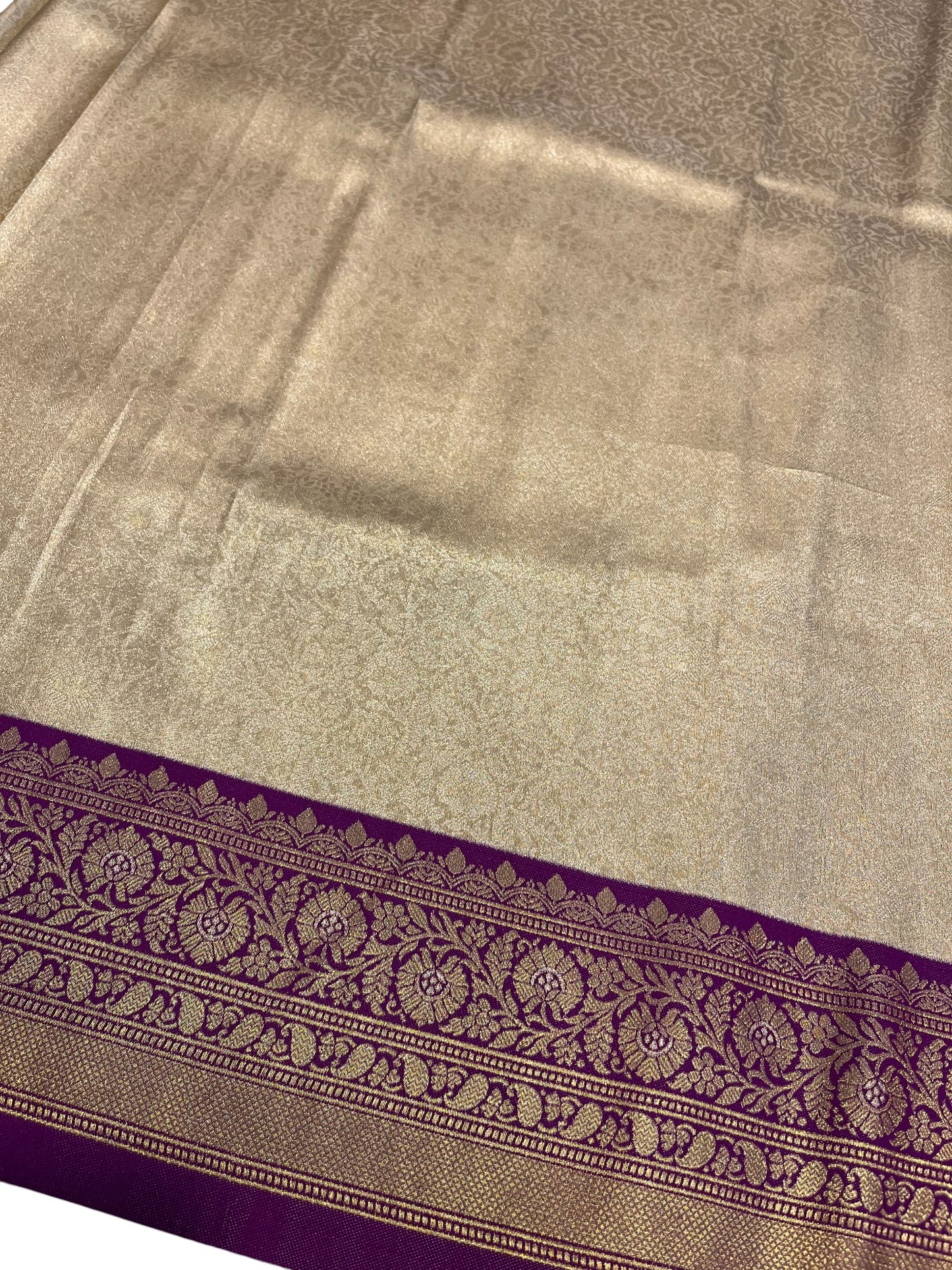 Southloom Semi Silk Saree with Woven Work on Body and Borders