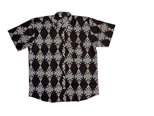 Southloom Jaipur Pure Cotton Printed Shirt For Men (4XL)