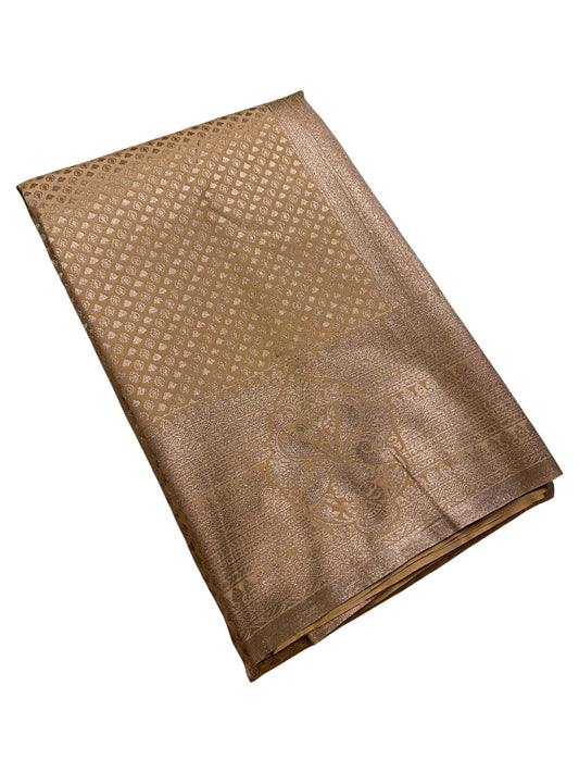 Southloom  Banarasi Silk Saree with Woven Work on Body and Borders