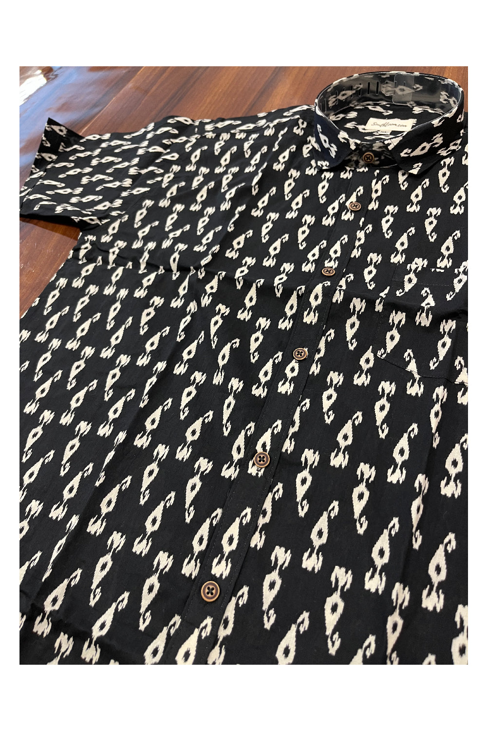 Southloom Jaipur Pure Cotton Printed Shirt For Men (XL)