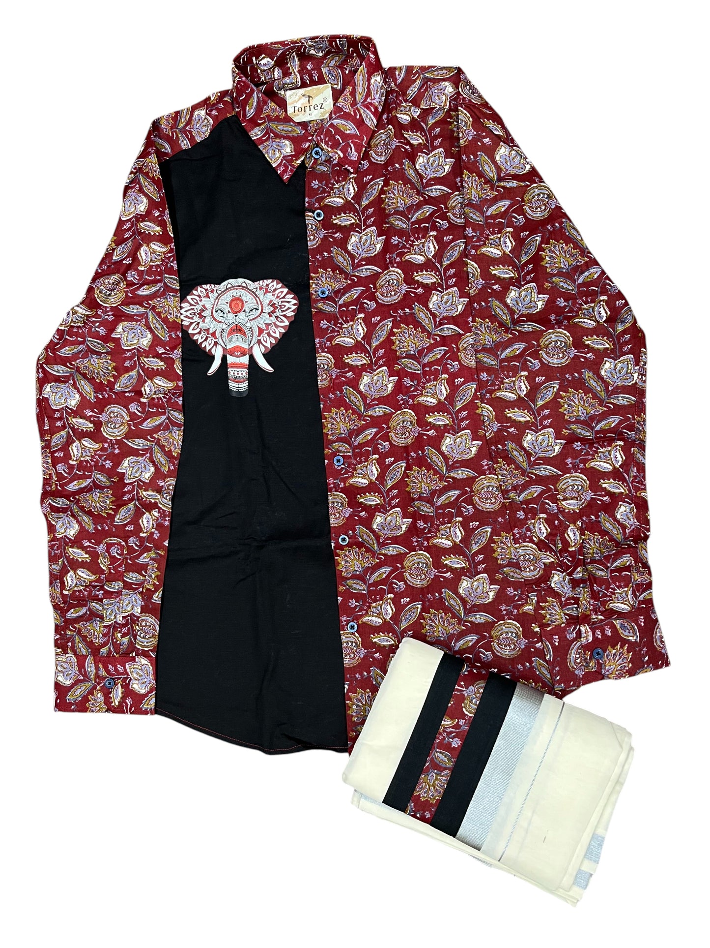 Southloom Stylish & Classy Budget Combo Shirt + Mundu for Men