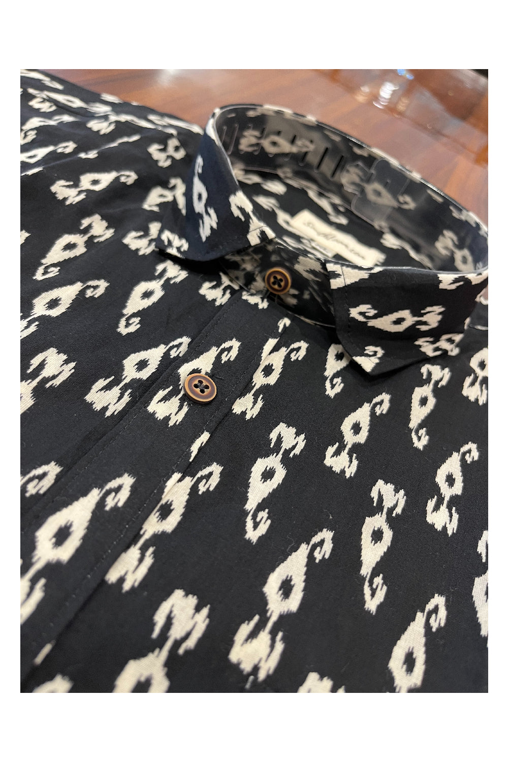 Southloom Jaipur Pure Cotton Printed Shirt For Men (XL)