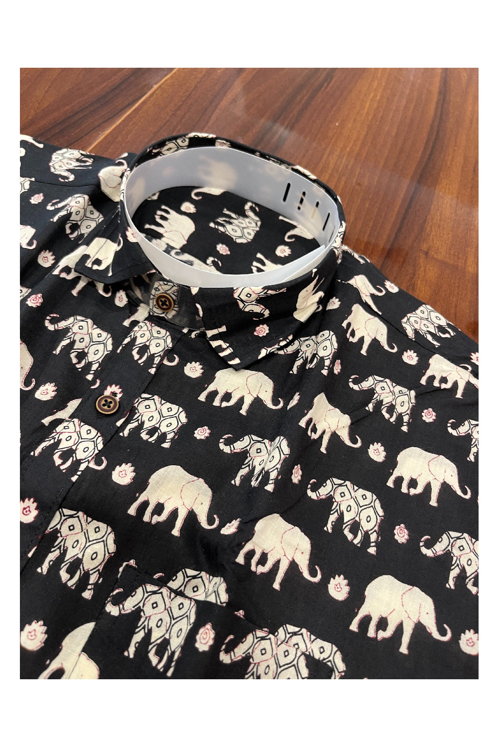 Southloom Jaipur Pure Cotton Printed Shirt For Men (Large)
