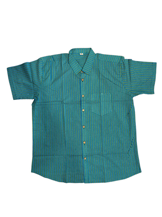 Southloom Jaipur Pure Cotton Printed Shirt For Men (4XL)