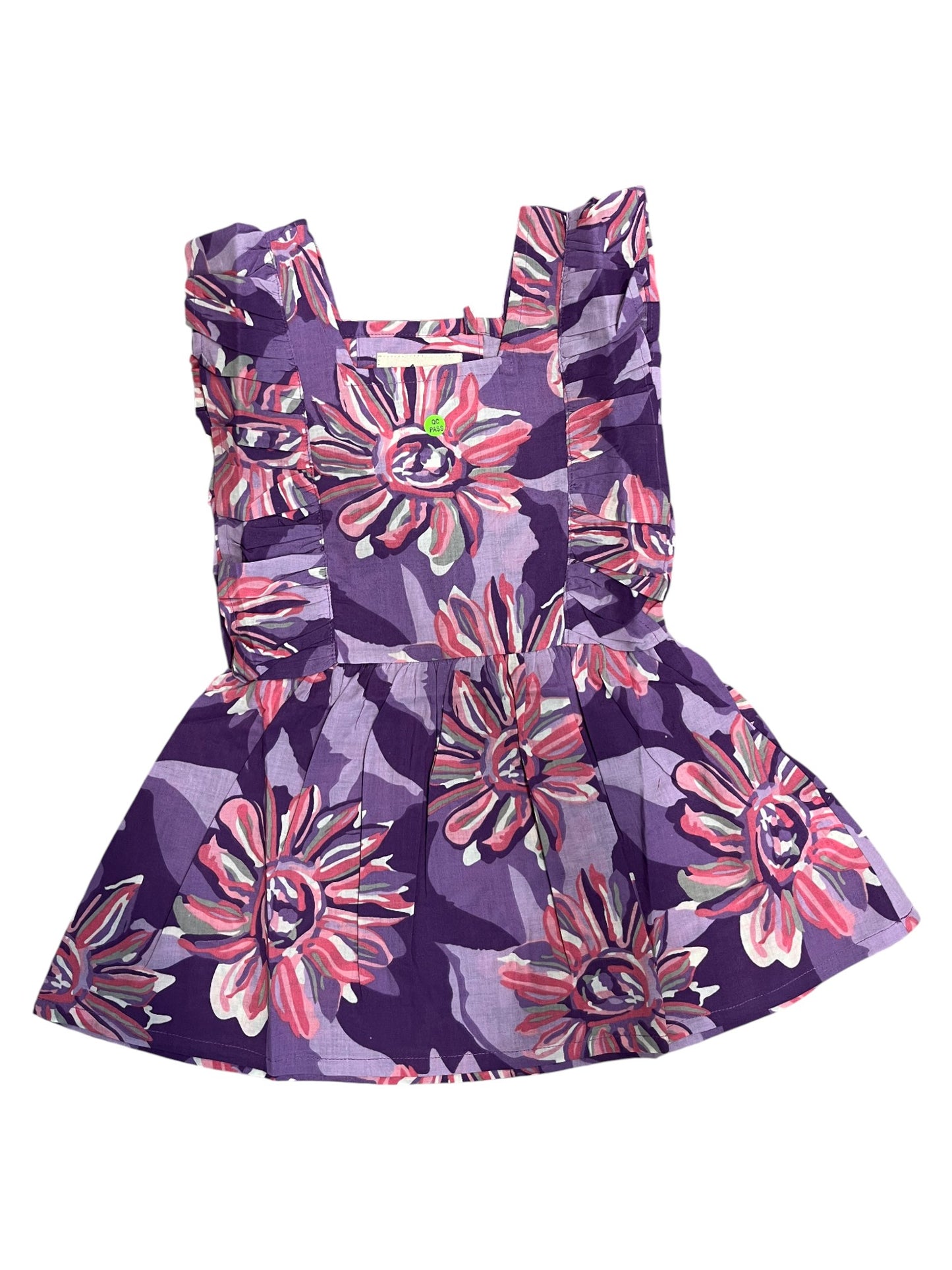 Southloom Pure Cotton Jaipur Printed Frocks for Girls (Age 1-2)