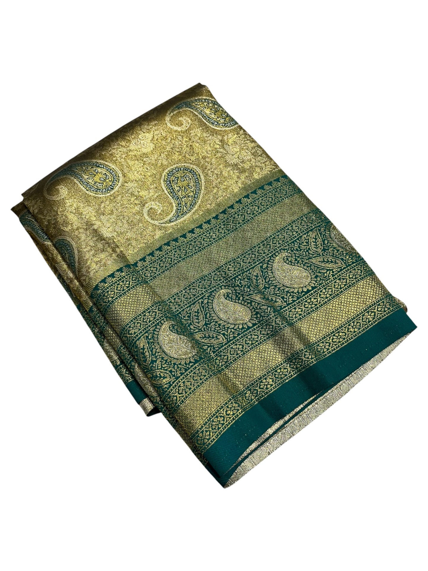 Southloom Semi Silk Saree with Woven Work on Body and Borders