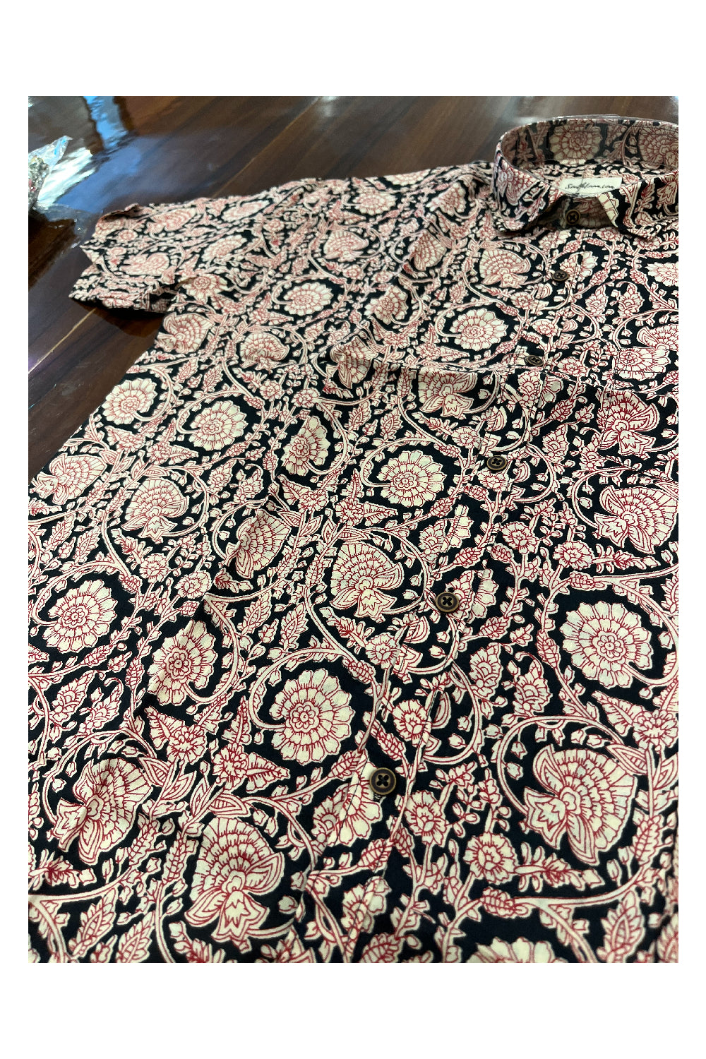 Southloom Jaipur Pure Cotton Printed Shirt For Men (XL)