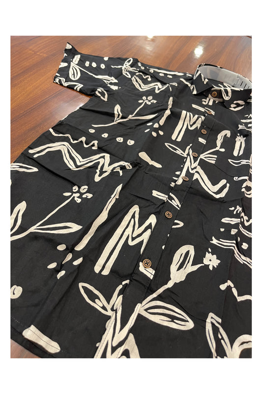 Southloom Jaipur Pure Cotton Printed Shirt For Men (Large)