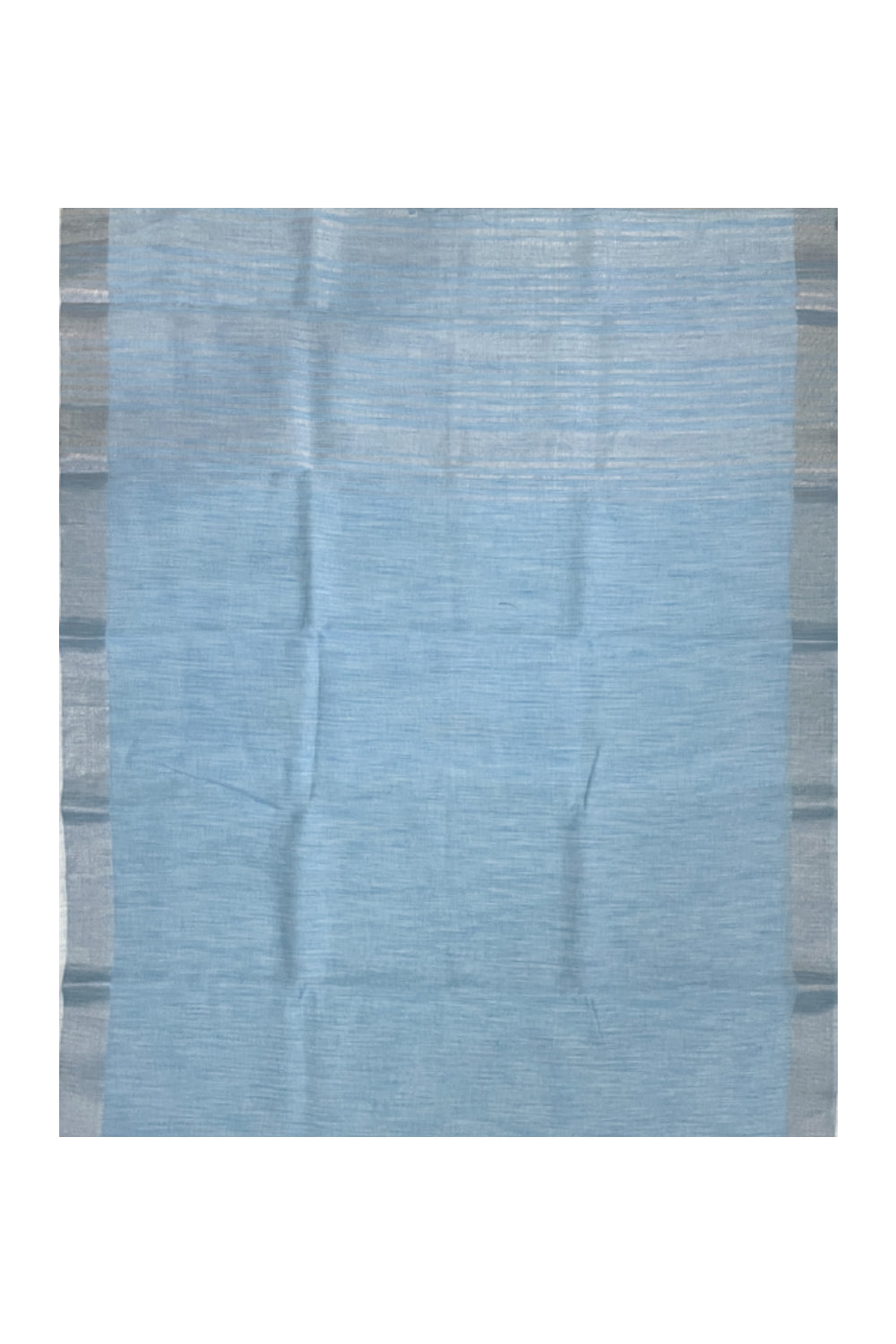 Southloom Cotton Light Blue Shaded Saree