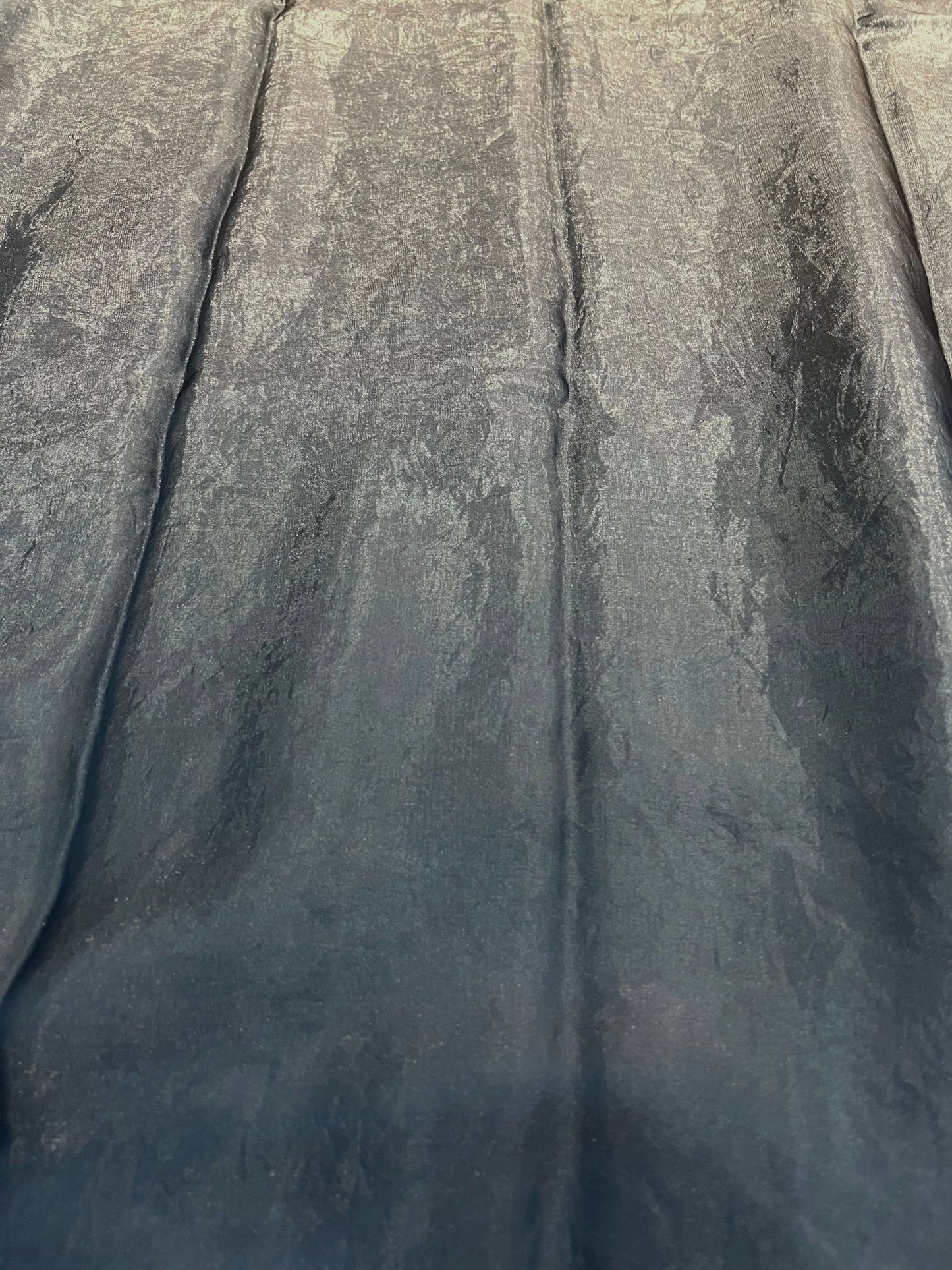 Southloom Tissue Crushed Organza Saree Grey