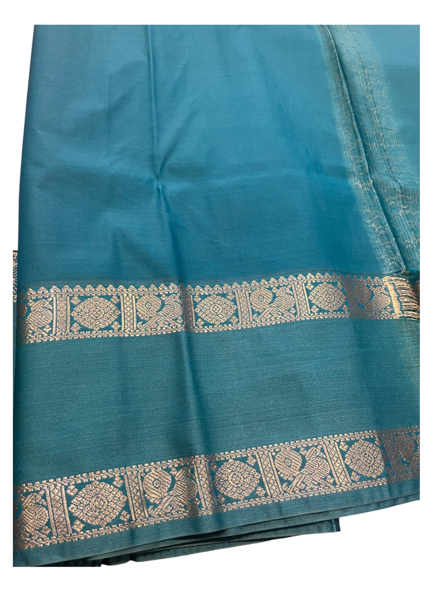 Southloom Banarasi Semi Silk Saree with Woven Work on Body