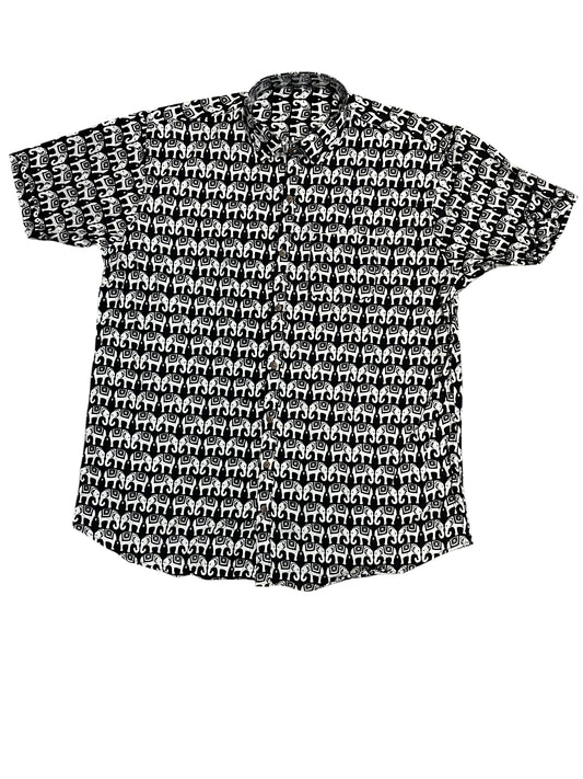 Southloom Jaipur Pure Cotton Printed Shirt For Men (5XL)