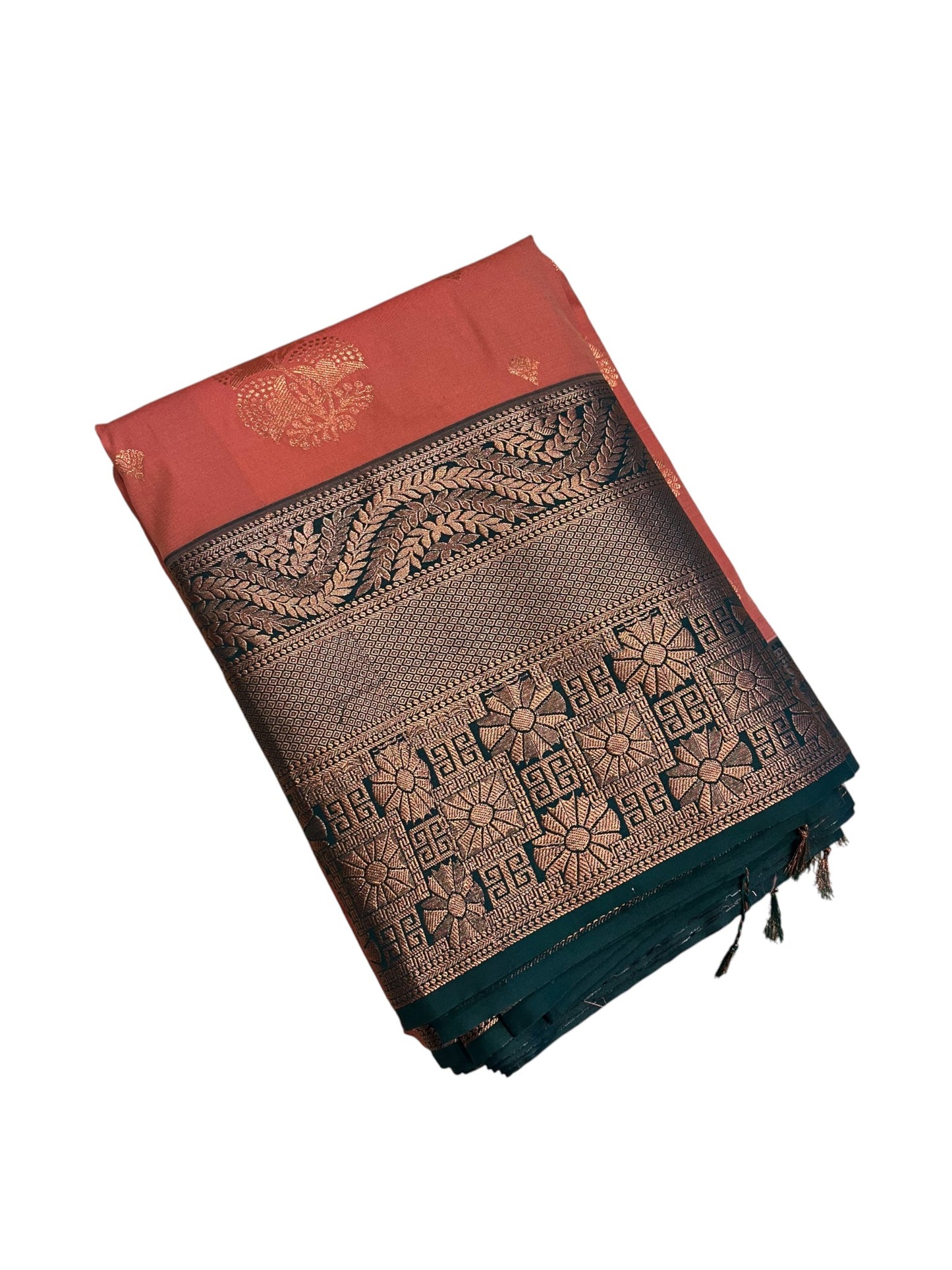 Southloom Banarasi Semi Silk Saree with Woven Work on Body