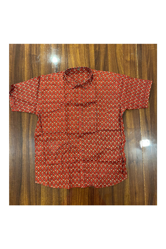 Southloom Jaipur Pure Cotton Printed Shirt For Men (3XL)