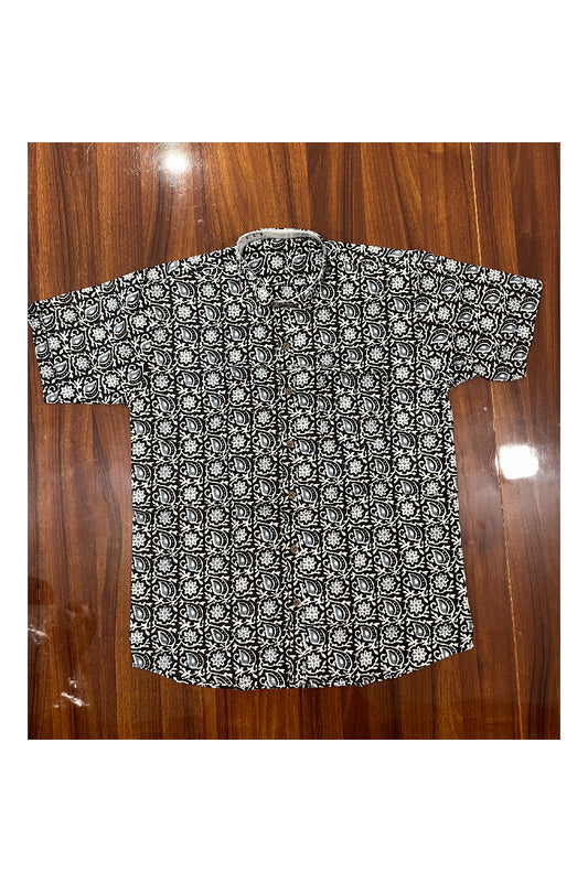Southloom Jaipur Pure Cotton Printed Shirt For Men (Large)