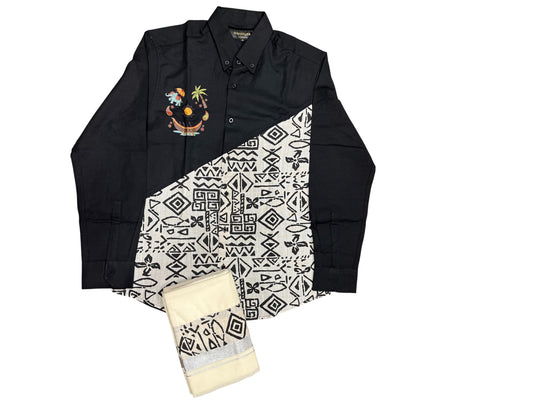 Southloom Stylish & Classy Budget Combo Shirt + Mundu for Men