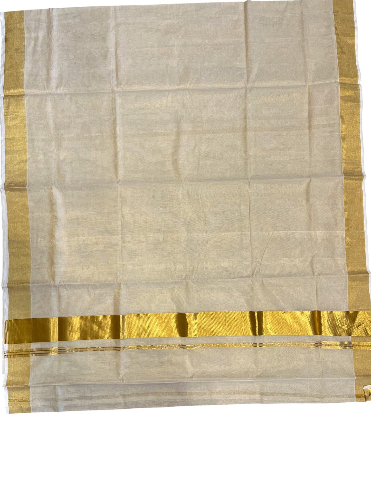 Southloom Super Premium Balaramapuram Unakkupaavu Handloom Tissue Plain Saree