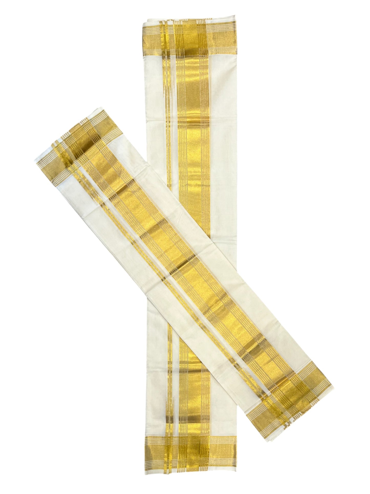 Southloom Super Premium Balaramapuram Handloom Cotton Unakkupaavu Wedding Pudava Set Mundu