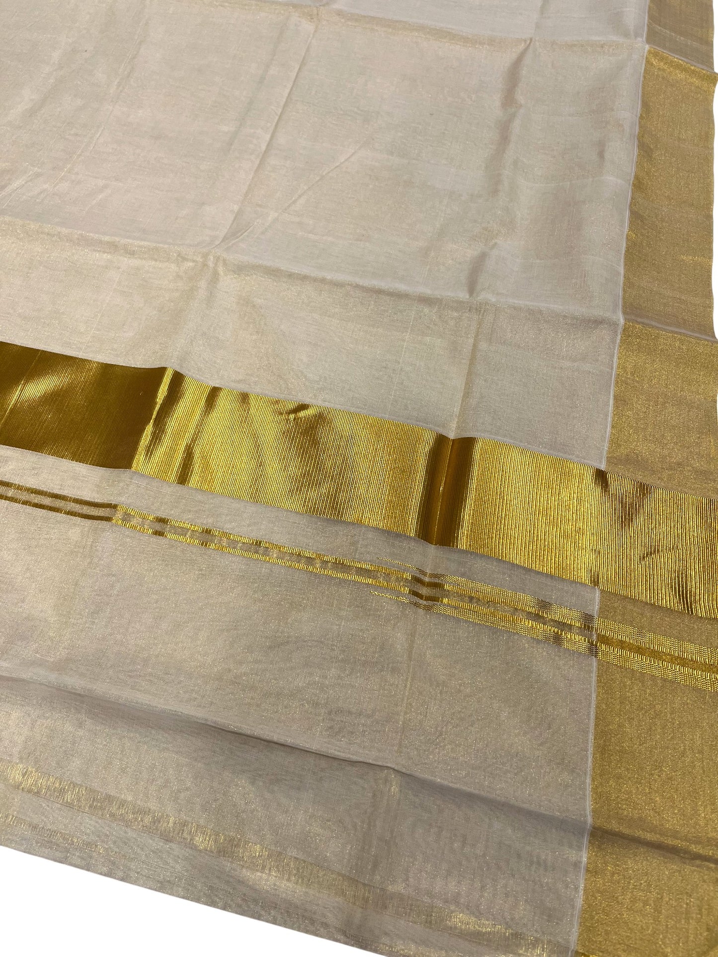 Southloom Super Premium Balaramapuram Unakkupaavu Handloom Tissue Plain Saree
