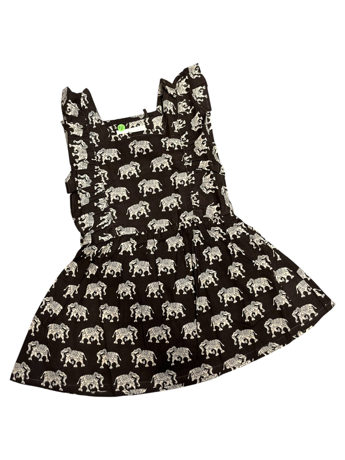 Southloom Pure Cotton Jaipur Printed Frocks for Girls (Age 1-2)