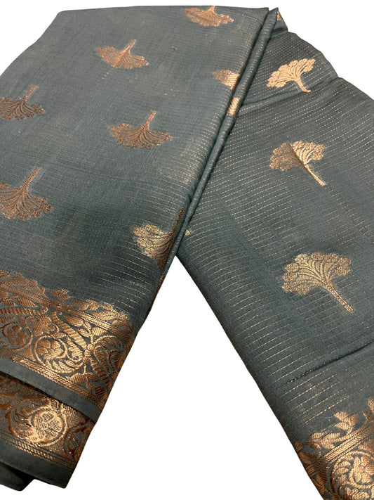 Southloom Georgete Banarasi Silk Saree with Woven Work on Body and Borders