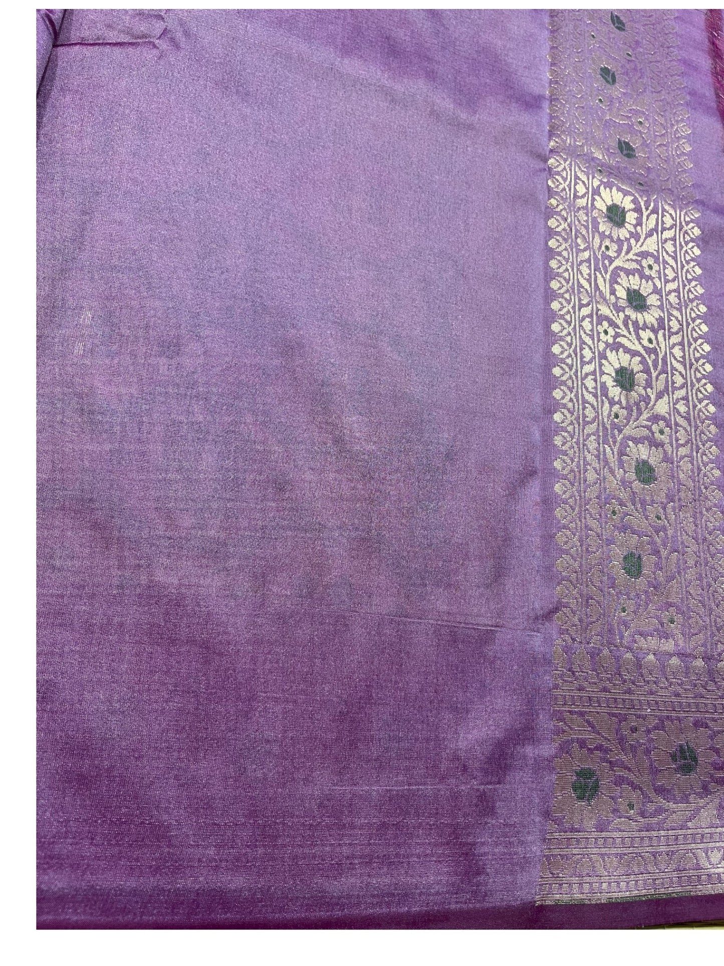 Southloom  Banarasi Silk Saree with Woven Work on Body and Borders