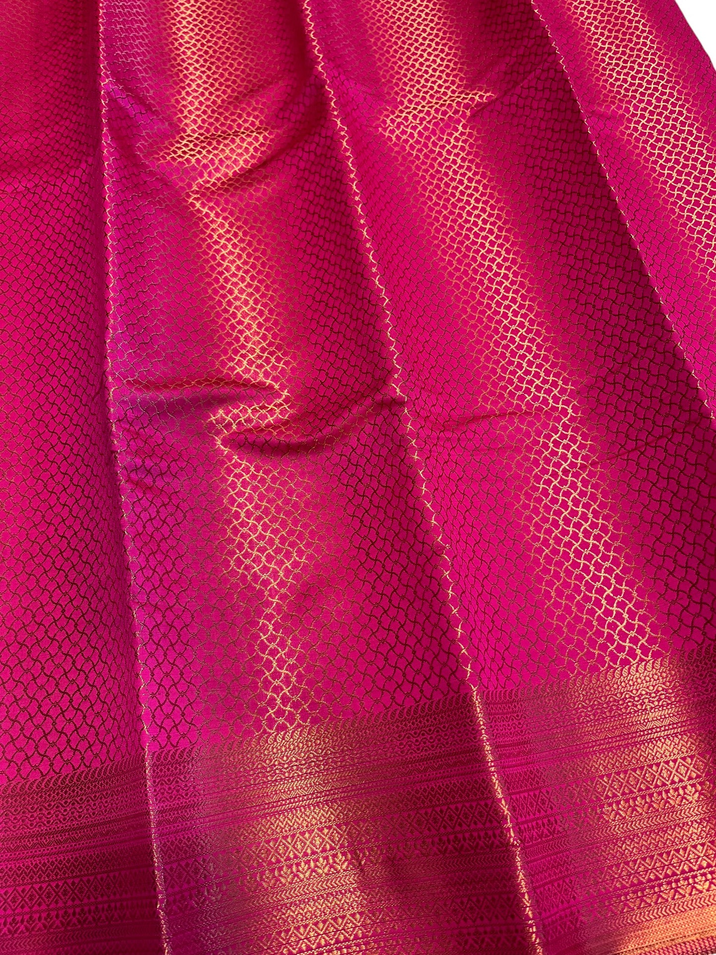 Southloom Premium Semi Silk Zari Work Brocade Saree in Bridal Pink with Matching Pallu