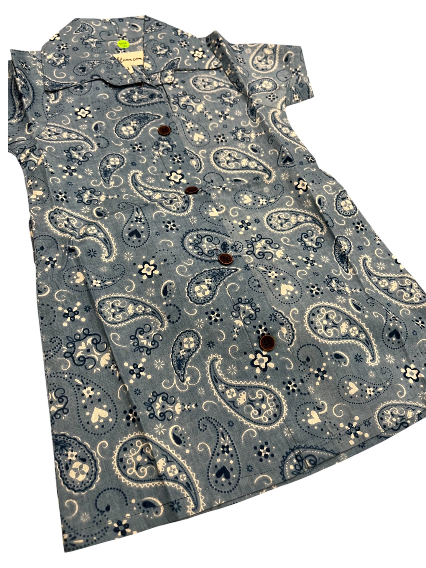 Southloom Pure Cotton Jaipur Printed Frocks for Girls (Age 1-2)