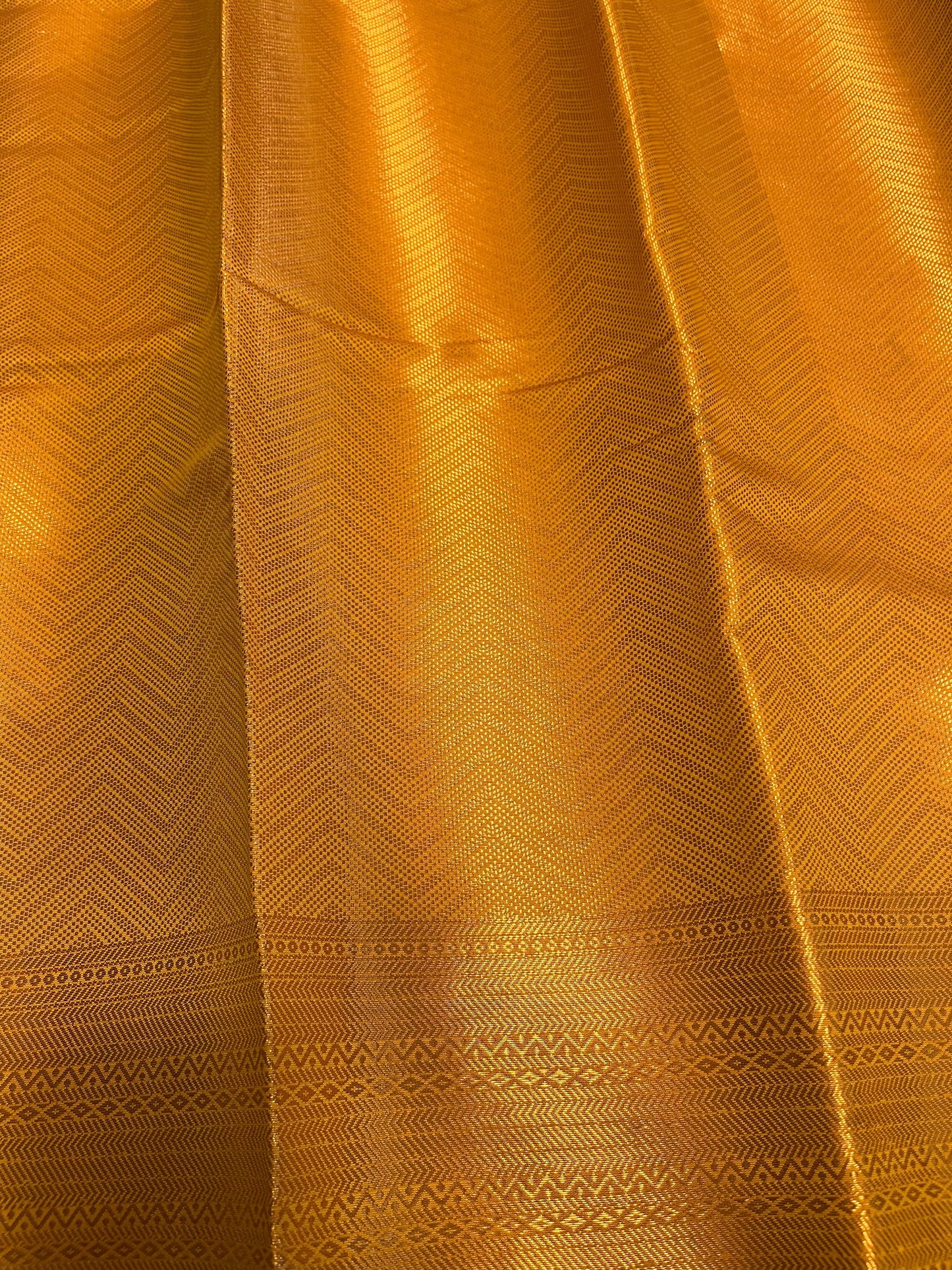 Southloom Premium Semi Silk Zari Work Brocade Saree in Bridal Yellow with Matching Pallu