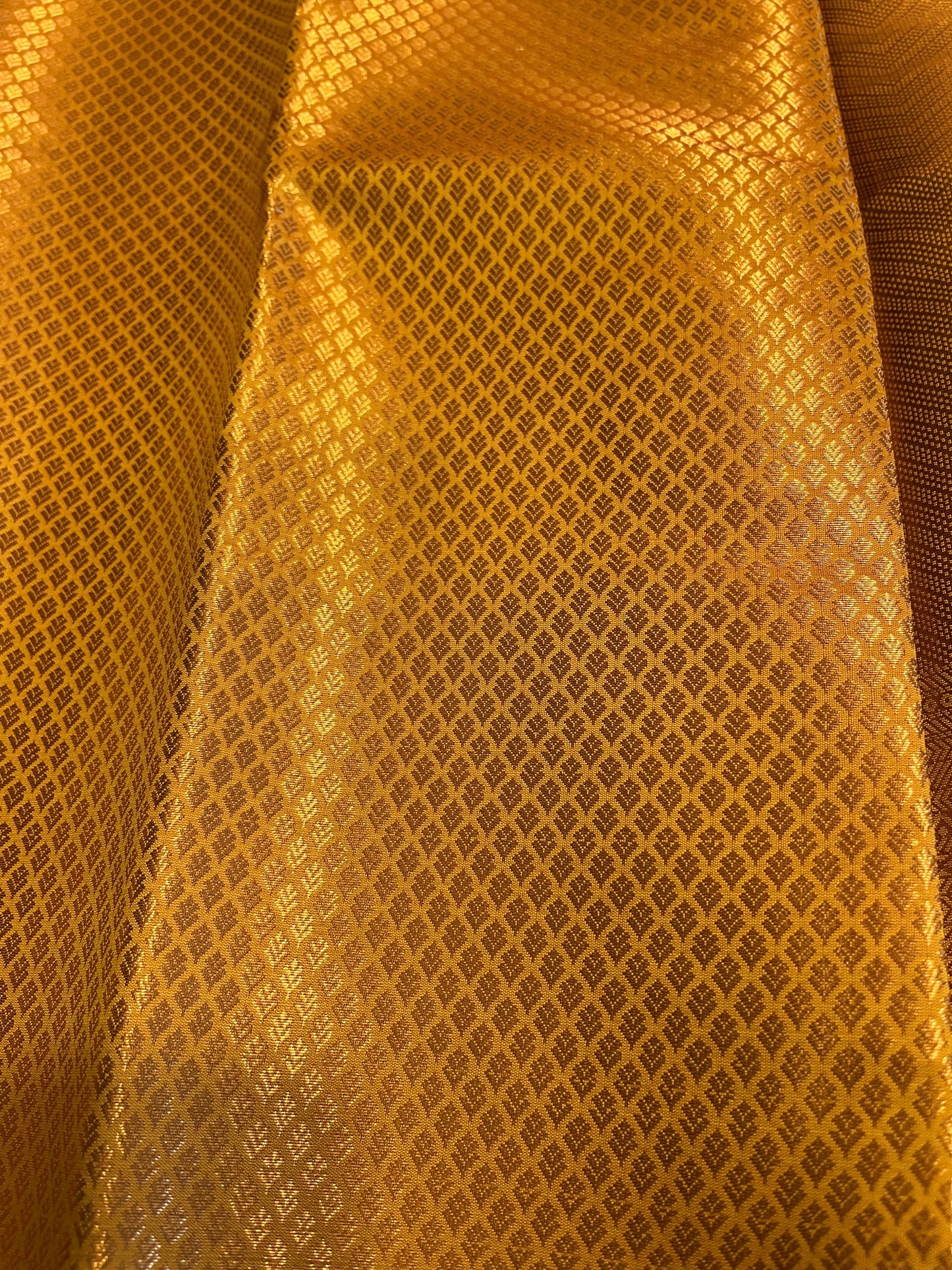 Southloom Premium Semi Silk Zari Work Brocade Saree in Bridal Yellow with Matching Pallu