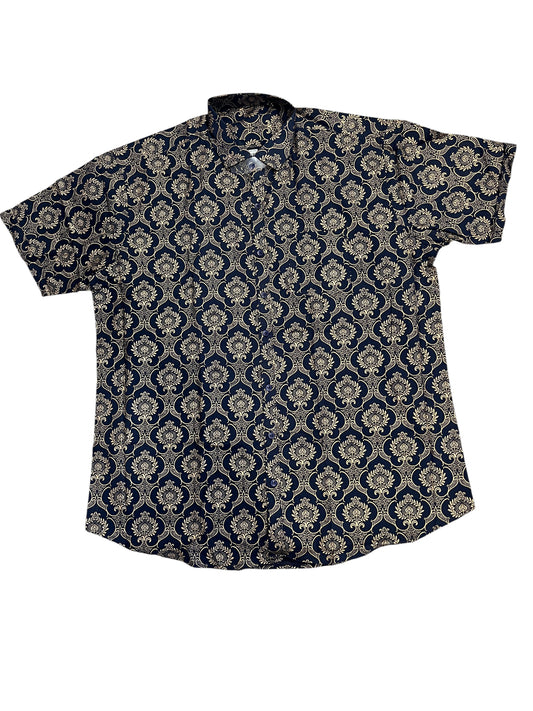 Southloom Jaipur Pure Cotton Printed Shirt For Men (5XL)