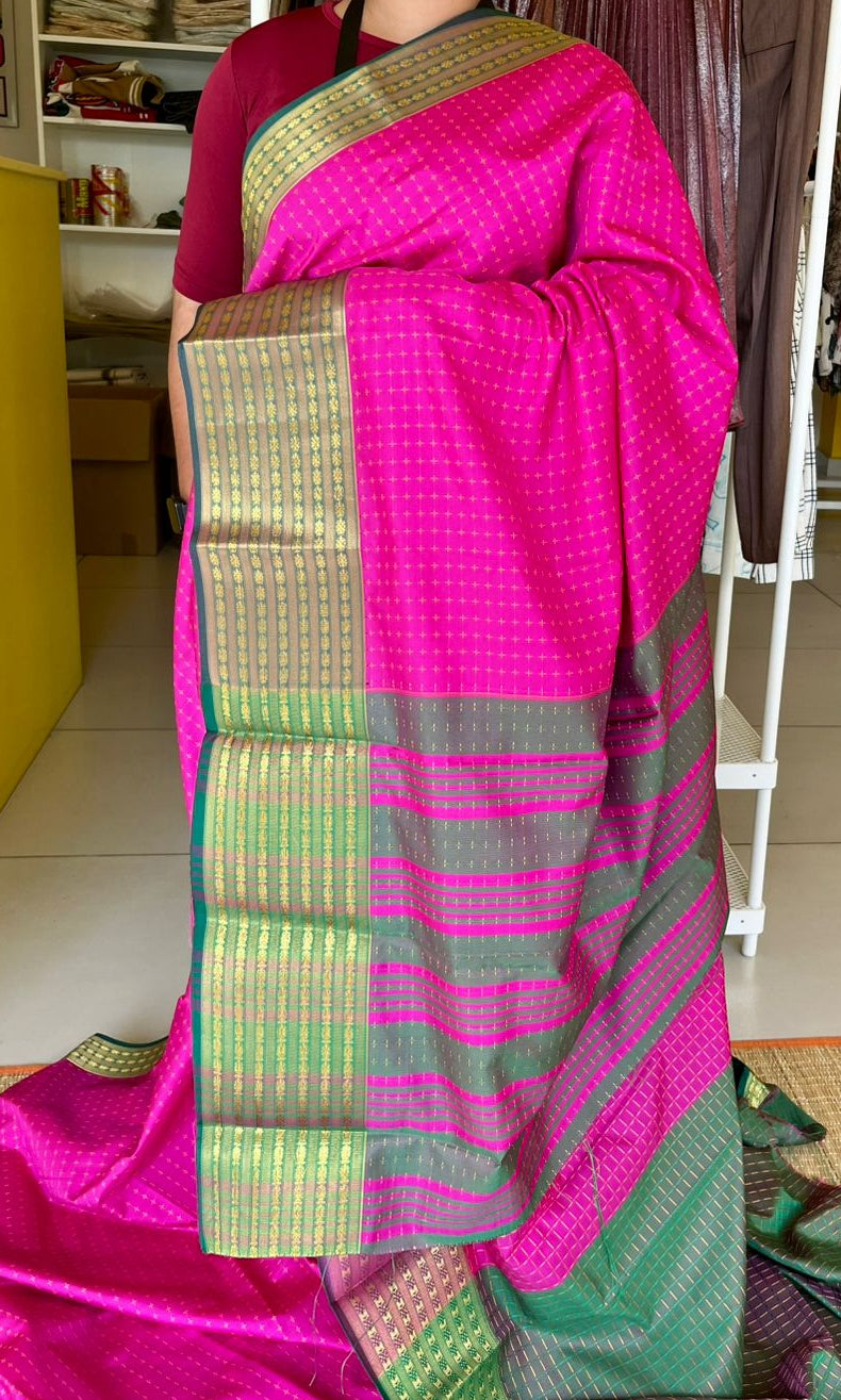 Semi Silk Saree SL211