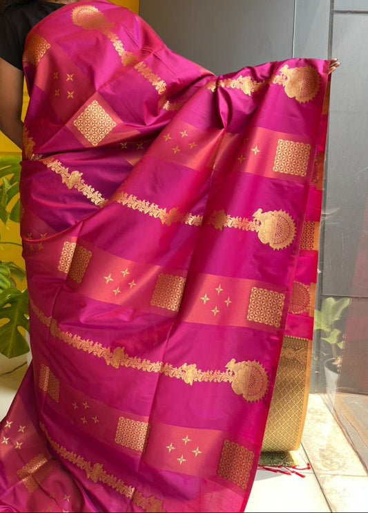 Semi Soft Silk Saree SL228