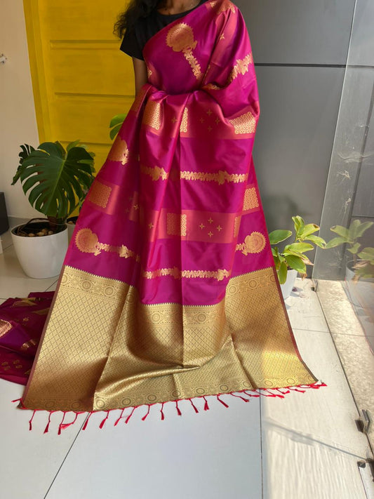 Semi Soft Silk Saree SL228
