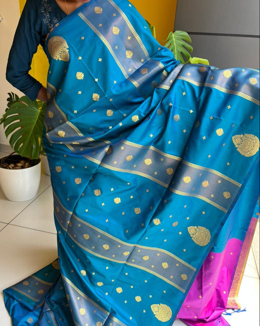 Semi Soft Silk Saree SL228
