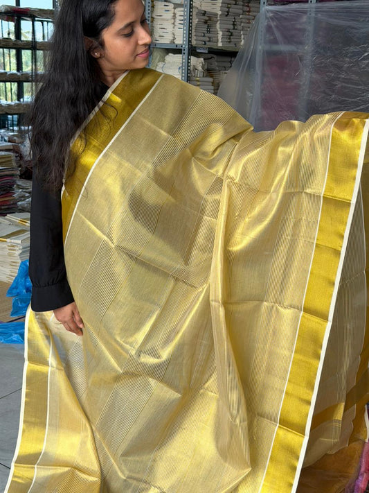 Full Kasavu Kerala Saree in Budget Range SL230