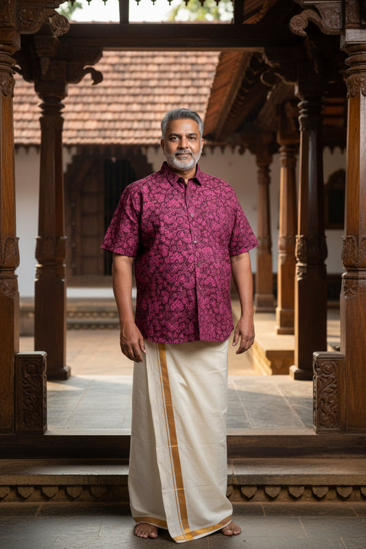 Cotton Printed Half Sleeve Shirt SL234