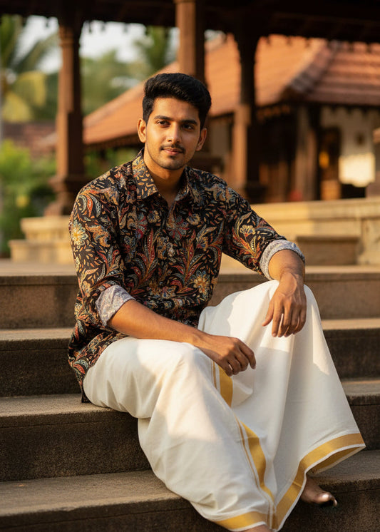 Cotton Printed Full Sleeve Shirt SL234