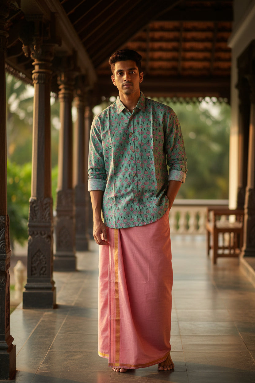 Cotton Printed Full Sleeve Shirt SL234